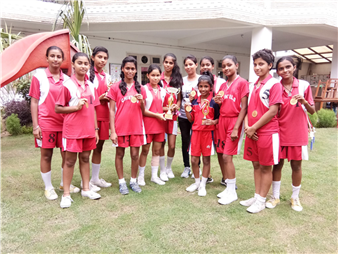 Winners of Inter School ICSE (U-17) Kho-Kho Championship 2018